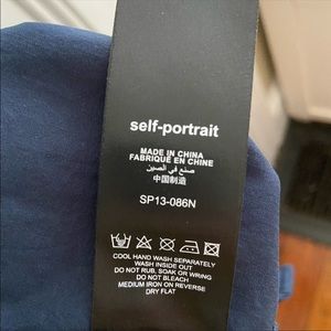 Self portrait mimi dress in mint condition!